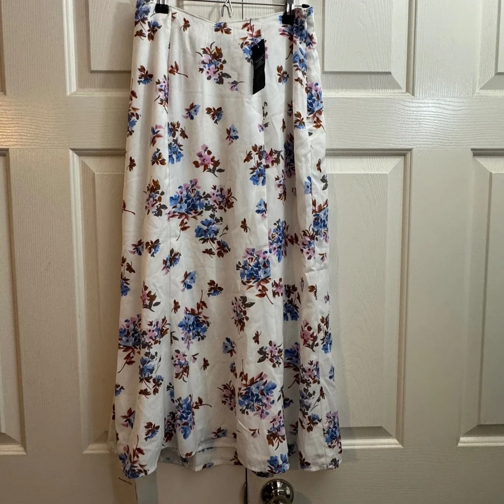 NWT Y2K Abercrombie Fitch‎ Floral Maxi Skirt High Waist Size Small $70